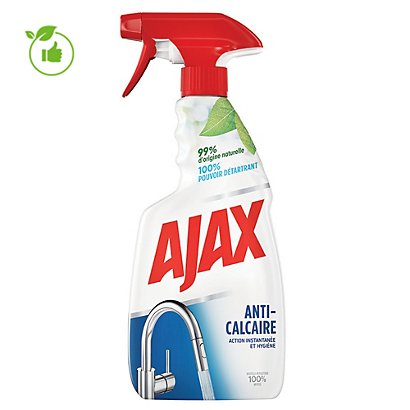 Nettoyant sanitaires anticalcaire surpuissant Ajax 500 ml - Nettoyants  détartrants