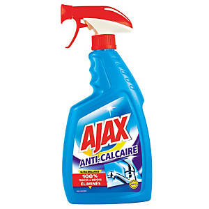 Nettoyant sanitaires Ajax Anticalcaire surpuissant vaporisateur 750 ml Nettoyant sanitaires Ajax Anticalcaire surpuissant vaporisateur 750 ml