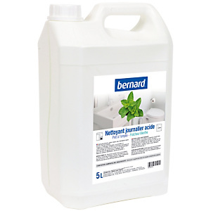 Nettoyant sanitaires journalier acide Bernard 5 L Nettoyant sanitaires journalier acide Bernard 5 L