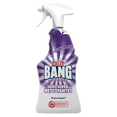 Nettoyant sanitaires désinfectant avec javel Cillit Bang 750 ml - 1