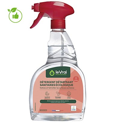Nettoyant sanitaires détartrant anticalcaire écologique Enzypin 750 ml