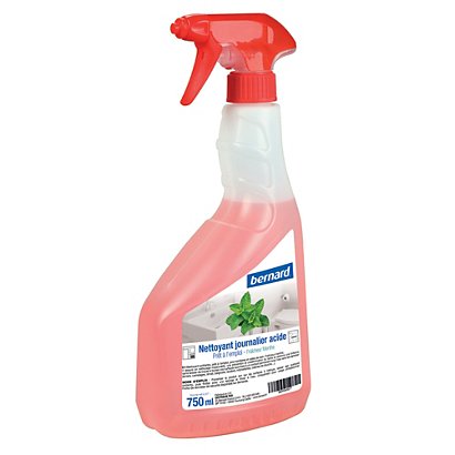 Nettoyant sanitaires détartrant journalier acide Bernard 750 ml - 1