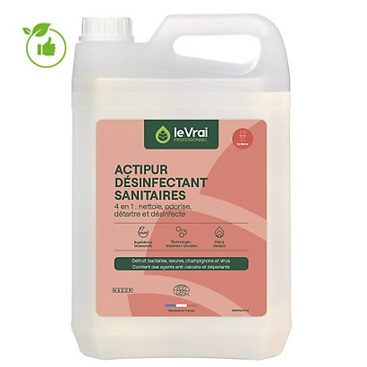 Nettoyant désinfectant sanitaires PAE Enzypin Actipur 5 L