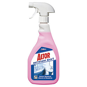Nettoyant désinfectant sanitaires détartrant Altor 4 en 1 750 ml