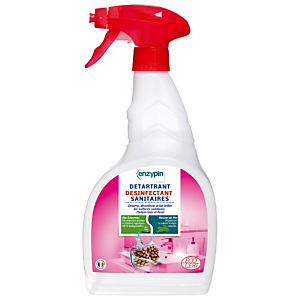 Nettoyant désinfectant sanitaires détartrant écologique Enzypin 750 ml Nettoyant désinfectant sanitaires détartrant écologique Enzypin 750 ml