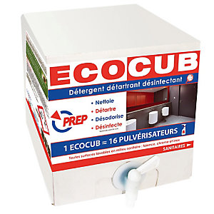 Nettoyant désinfectant sanitaires détartrant Ecocub 10 L
