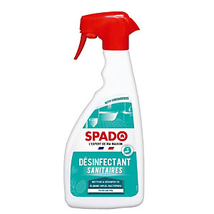 Nettoyant désinfectant sanitaires détartrant Spado 500 ml
