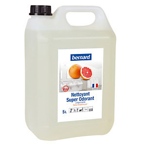 Nettoyant surodorant Bernard Super Odorant pamplemousse 5 L Nettoyant surodorant Bernard Super Odorant pamplemousse 5 L