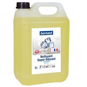 Nettoyant surodorant Bernard Super Odorant ultra frais 5 L Nettoyant surodorant Bernard Super Odorant ultra frais 5 L