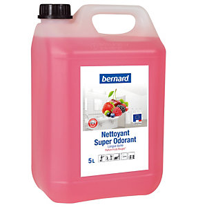 Nettoyant surodorant avec Bitrex à pH neutre Bernard fruits rouges 5 L