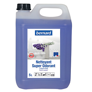 Nettoyant surodorant avec Bitrex à pH neutre Bernard lavande 5 L