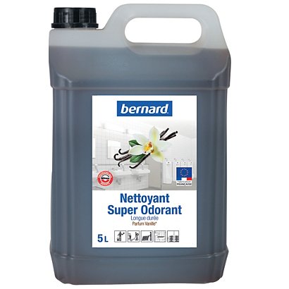 Nettoyant surodorant avec Bitrex à pH neutre Bernard vanille 5 L - 1