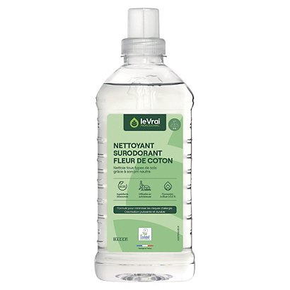 Nettoyant surodorant concentré HACCP Le Vrai Clean Safe 1 L
