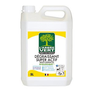Nettoyant surpuissant multi-surfaces L'Arbre Vert, bidon de 5 L Nettoyant surpuissant multi-surfaces L'Arbre Vert, bidon de 5 L