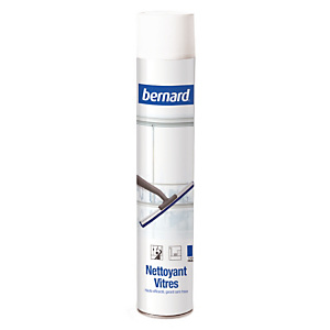 Nettoyant pour vitres Bernard, aérosol de 750 ml Nettoyant pour vitres Bernard, aérosol de 750 ml