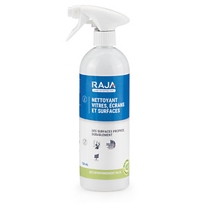Nettoyant vitres et écrans naturel RAJA Nettoyant vitres et écrans naturel RAJA