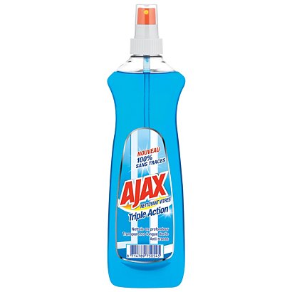Nettoyant vitres et surfaces Ajax triple action 500 ml