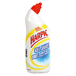Nettoyant WC désinfectant avec javel Harpic citron pamplemousse 750 ml Nettoyant WC désinfectant avec javel Harpic citron pamplemousse 750 ml