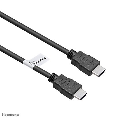 NEWSTAR Neomounts câble HDMI, 10 m, HDMI Type A (Standard), HDMI Type A (Standard), 10,2 Gbit/s, Noir HDMI35MM - 1