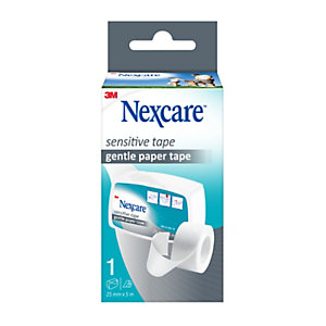 Nexcare™ Sensitive, esparadrapo de papel,  25 mm x 5 m