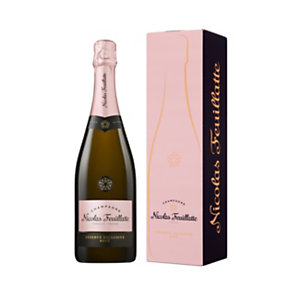 NICOLAS FEUILLATTE Champagne Brut Rosé - Bouteille de 75 cl