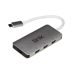 NILOX, Accessori notebook, Hub usb 3.1 type c 4 porte usb, LKCCH02 NILOX, Accessori notebook, Hub usb 3.1 type c 4 porte usb, LKCCH02