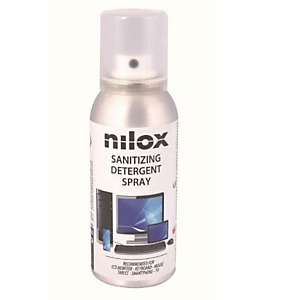 Nilox, Ergonomia e pulizia, Igienizzante superfici spray 100ml, NXA04016 Nilox, Ergonomia e pulizia, Igienizzante superfici spray 100ml, NXA04016