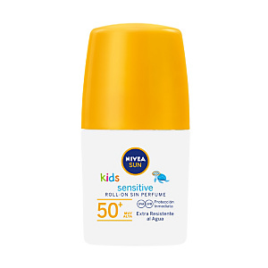 NIVEA Sensitive Kids Protect & Play Protector solar en roll on, FP 50+, 50 ml NIVEA Sensitive Kids Protect & Play Protector solar en roll on, FP 50+, 50 ml
