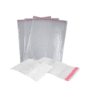 NO BRAND Busta trasparente - a bolle d'aria - con chiusura adesiva - 25 x 35 cm - conf. 100 pezzi NO BRAND Busta trasparente - a bolle d'aria - con chiusura adesiva - 25 x 35 cm - conf. 100 pezzi