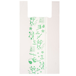 NO BRAND Shoppers Maxi - 30 x 60 cm - mater-bi - bianco - scatola 500 pezzi NO BRAND Shoppers Maxi - 30 x 60 cm - mater-bi - bianco - scatola 500 pezzi