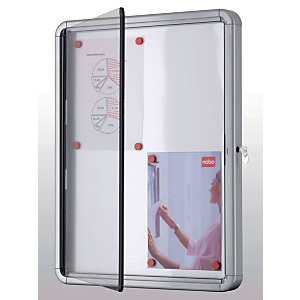 Nobo Bacheca per esterno Premium, Superficie magnetica, Cornice in alluminio, 4 fogli formato A4, cm 53 x 4,5 x 69 h Nobo Bacheca per esterno Premium, Superficie magnetica, Cornice in alluminio, 4 fogli formato A4, cm 53 x 4,5 x 69 h