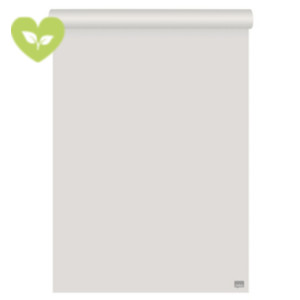 NOBO Blocco per lavagna a fogli mobili Premium, Carta riciclata normale o grigliata su entrambi i lati, 50 fogli, 70 g/m², 58 x 81 cm, Bianco (confezione 1 rotolo) NOBO Blocco per lavagna a fogli mobili Premium, Carta riciclata normale o grigliata su entrambi i lati, 50 fogli, 70 g/m², 58 x 81 cm, Bianco (confezione 1 rotolo)