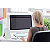 Nobo Diamond Desktop, Lavagna da scrivania, Superficie in vetro, 220 x 300 mm, Bianco brillante - 4