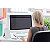Nobo Diamond Personal Desktop, Lavagnetta da scrivania, Superficie in vetro temprato, 60 x 460 mm, Bianco brillante - 4