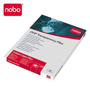 Nobo Lucidi trasparenti per stampanti laser a colori - Conf. 50 fogli (confezione 50 fogli) Nobo Lucidi trasparenti per stampanti laser a colori - Conf. 50 fogli (confezione 50 fogli)