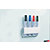 Nobo Porte-marqueurs magnétique rectangulaire 12,1 x 8,6 x 3,8 cm - Blanc - 2