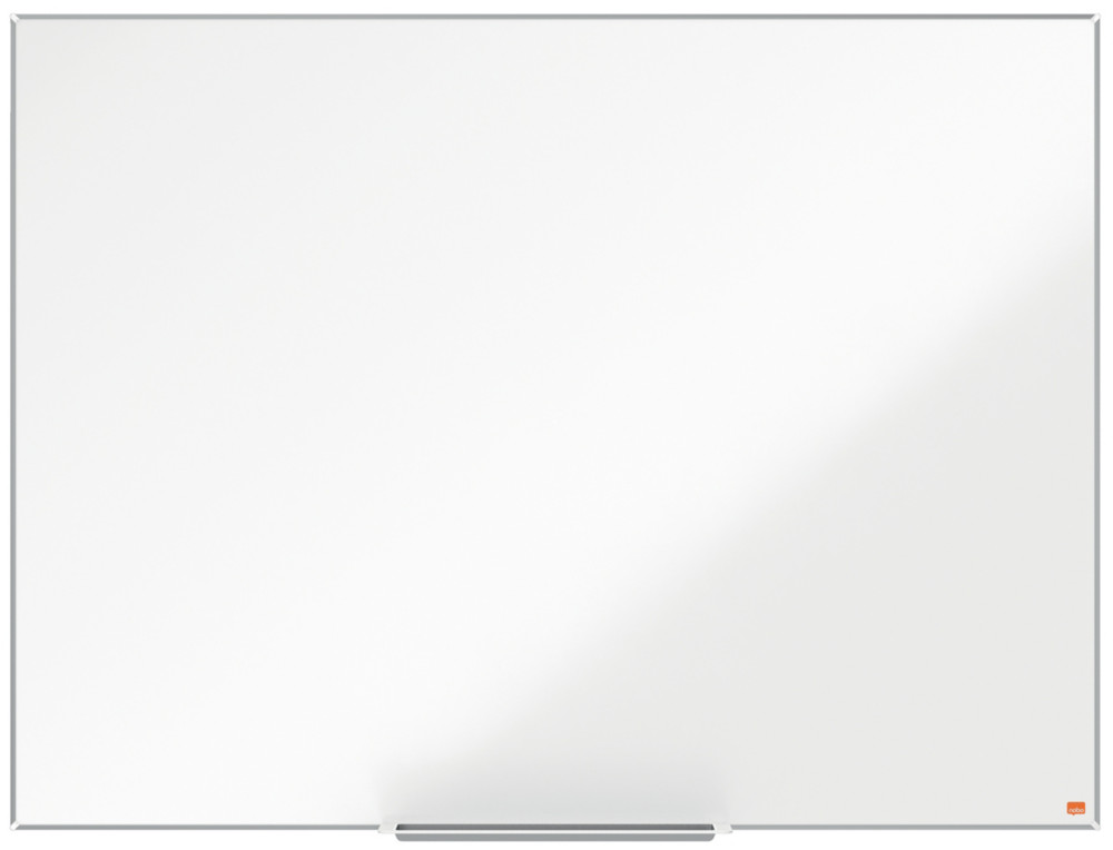 Nobo Tableau blanc laqué Nano Clean - Surface magnétique - Cadre Aluminium - L.120 x H.90 cm