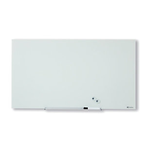 Nobo Tableau blanc verre trempé Diamond - Surface magnétique - L.99 x H.56 cm