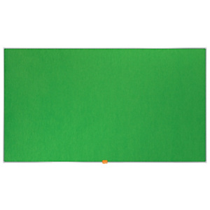 Nobo Tablón de fieltro, formato panorámico, marco de aluminio, 1229 x 698 mm, verde Nobo Tablón de fieltro, formato panorámico, marco de aluminio, 1229 x 698 mm, verde
