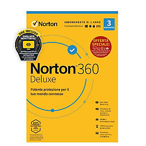 NORTON, Software box, Norton 360 deluxe 3d attach, 21409821
