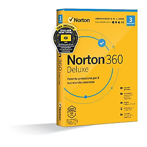 NORTON, Software box, Norton 360 deluxe 3dev 1y 10gb, 21397693