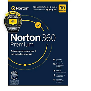 Norton, Software box, Norton 360 premium 2020 10dev 1y, 21397805 Norton, Software box, Norton 360 premium 2020 10dev 1y, 21397805
