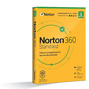 NORTON, Software box, Norton 360 standard 1dev 1y, 21397790