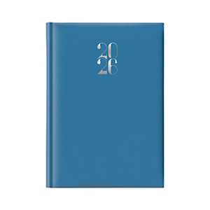 NOTABENE Agenda giornaliera 2026 Linea Gommato, Sab/Dom abbinati, 14,5 x 20,5 cm, Azzurro NOTABENE Agenda giornaliera 2026 Linea Gommato, Sab/Dom abbinati, 14,5 x 20,5 cm, Azzurro