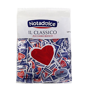 Notadolce Il Classico Zucchero Bianco (confezione 200 bustine) Notadolce Il Classico Zucchero Bianco (confezione 200 bustine)