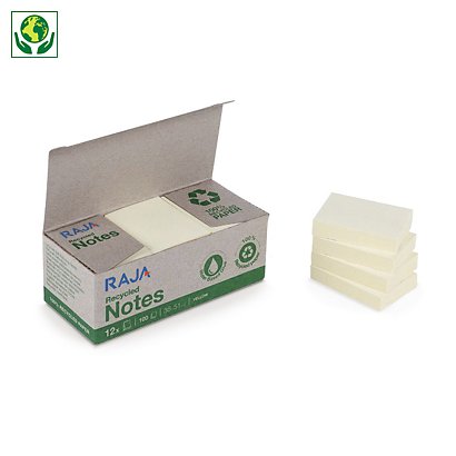 Notas reposicionables 100% recicladas RAJA® - 1