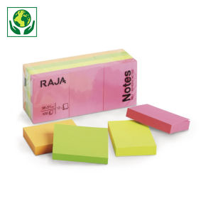 Notes de couleur multiformat Raja