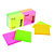 Notes Raja, 12 blocs de 100 feuilles, 76x76mm, coloris assortis Néon - 1