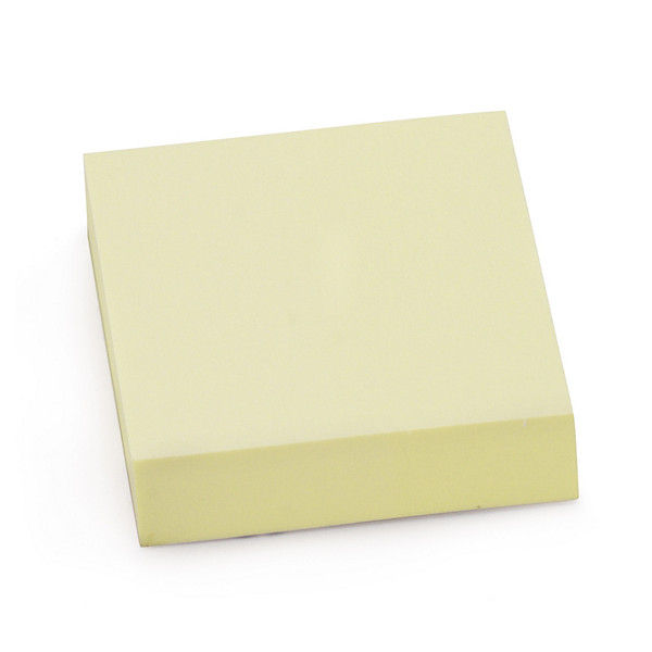 Notes repositionnables RAJA jaunes 38 x 51 mm 100 feuilles - 1