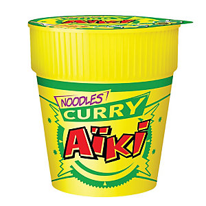 Nouilles instantanées Aïki curry, bol de 71 g